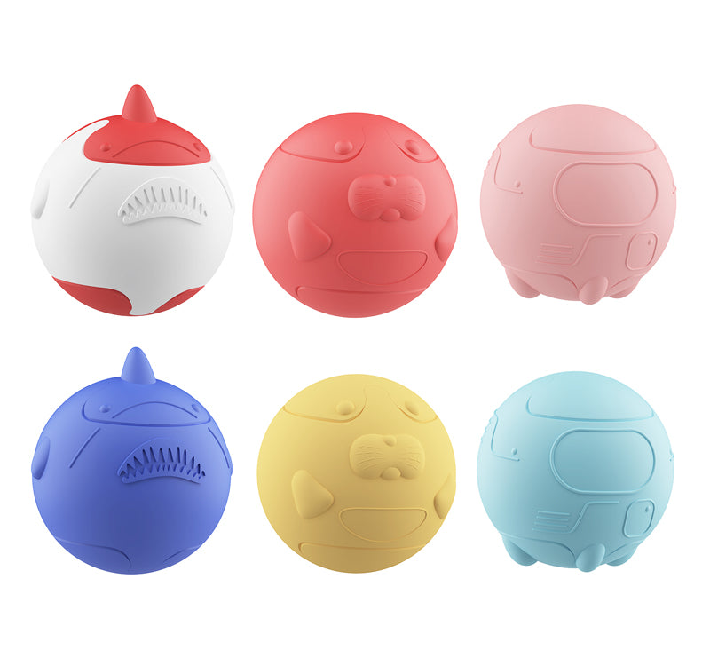Reusable Water Balloons - Shark, Seal & Space Capsule Silicone Splash Balls