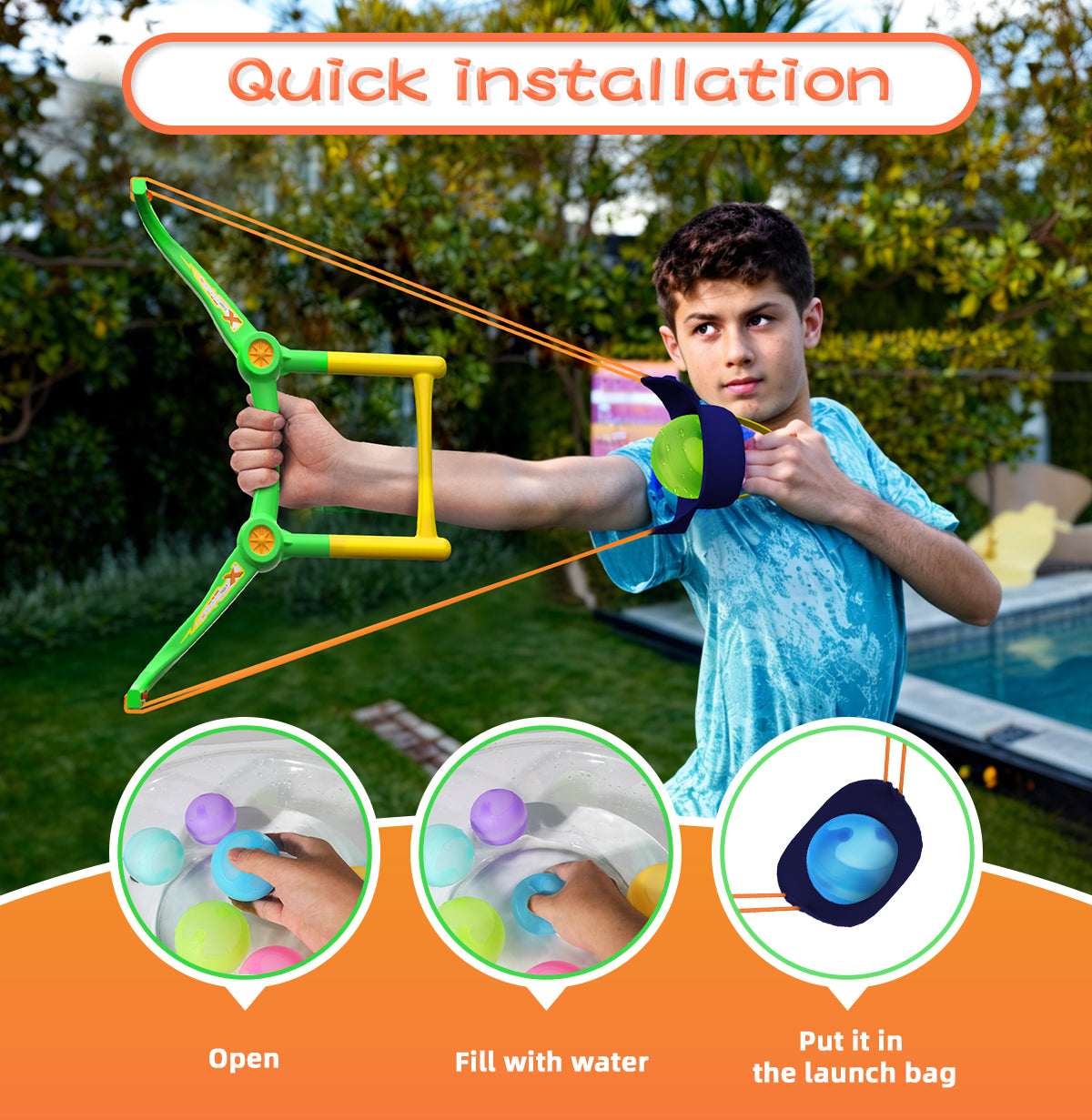 Reusable Water Balloons Lanucher